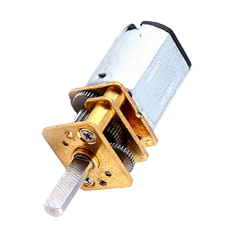 Mini N20 Dc Motor 3V 6V 12V 50-2000Rpm Metal Gearbox High Reliability 7891382831701