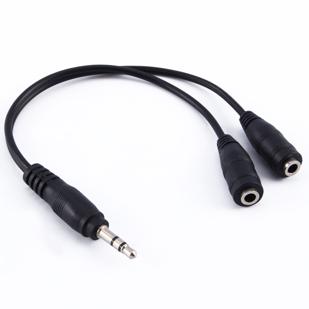 Audio Aux Cable 3.5Mm Male To 2X Female Stereo Extension Earphone Splitter 6921382831959