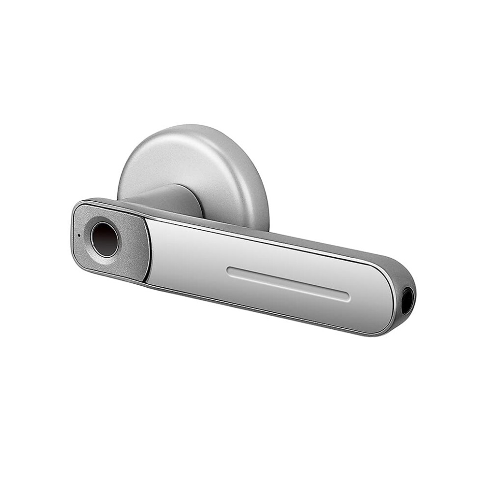 Fingerprint Door Lock Usb Rechargeable Smart Biometric Zinc Alloy Handle For Apartment Hotel Home 9070919196041