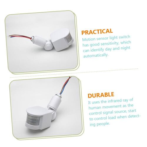 Motion Sensor Light Switch with PIR Detector, Adjustable Delay Time, Indoor Outdoor LED Controller 2