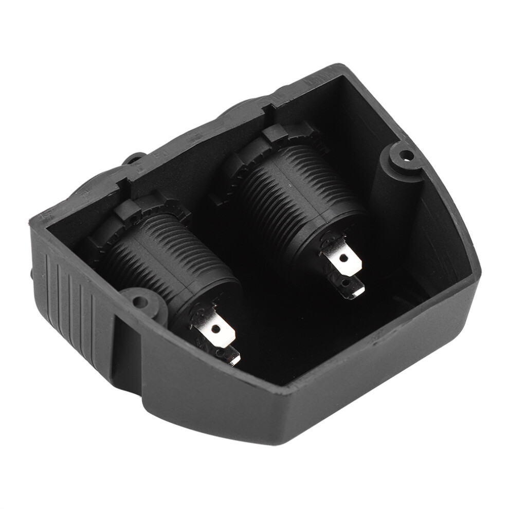 Car Boat Dual Port Surface Mount Cigarette Lighter Socket 12V/24V Zy 7611382833372