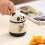 Panda Automatic Toothpick Holder Press Type Dispenser Black for Home Dining Table and Restaurant 2