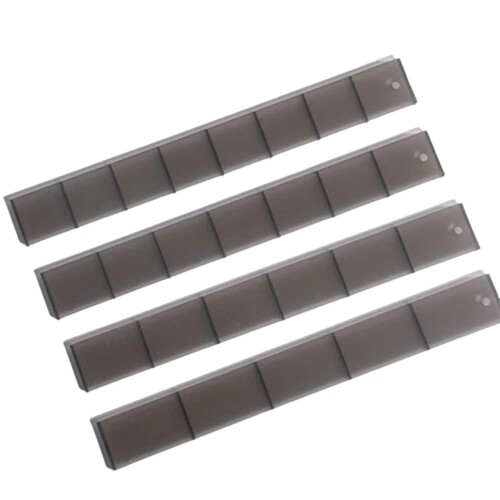 Cake Decorating Tools 4PCS Plastic Baking Measurement Ruler with Precision Cutting Scale