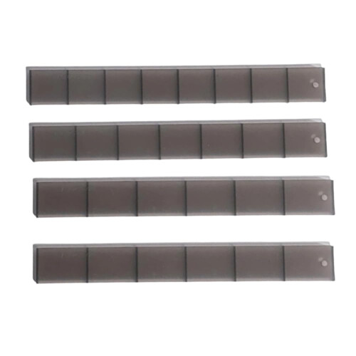 Cake Decorating Tools 4PCS Plastic Baking Measurement Ruler with Precision Cutting Scale 2