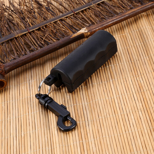 Black Silicone Arrow Puller Keychain for Archery Target and Hunting Bows 2