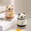 Panda Automatic Toothpick Holder Press Type Dispenser Black for Home Dining Table and Restaurant 4