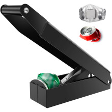 Heavy Duty Wall Mounted Can Crusher with Bottle Opener for Soda Beer Cans Recycling