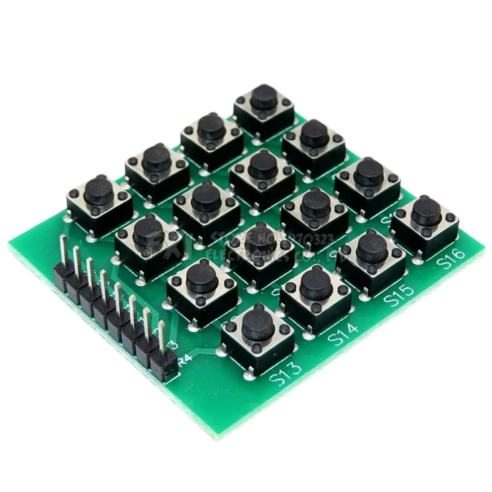 4X4 Matrix Keypad 16 Button Module For Arduino Mcu With Reliable Longlasting Performance 9070919197932