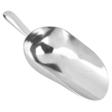 Aluminum Alloy Ice Scoop and Ice Cream Scoop with Ergonomic Handle Large Capacity for Kitchen Buffet Coffee Beans