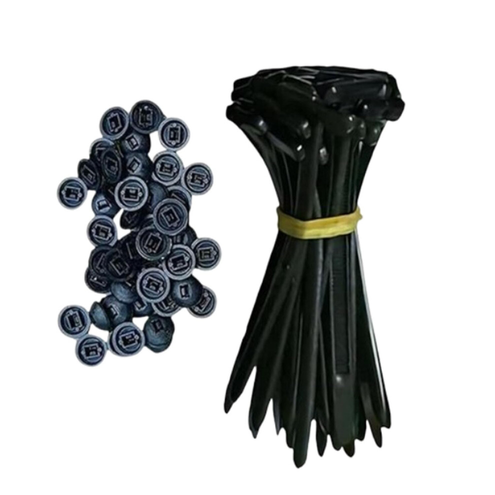 Cable Ties Nylon 50Pcs With Selflocking Buckle, Uv Resistant Zip Ties For Automotive Use 9113335150256