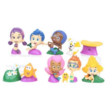 (Bubble Dragon) Bubble Guppies And Dora The Explorer Model Ornament For Cake Decor Gift And Kids