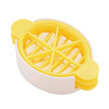 Stainless Steel Egg Slicer with Sharp Blade for Hard Boiled Eggs and Fruit, Kitchen Cutter Tool