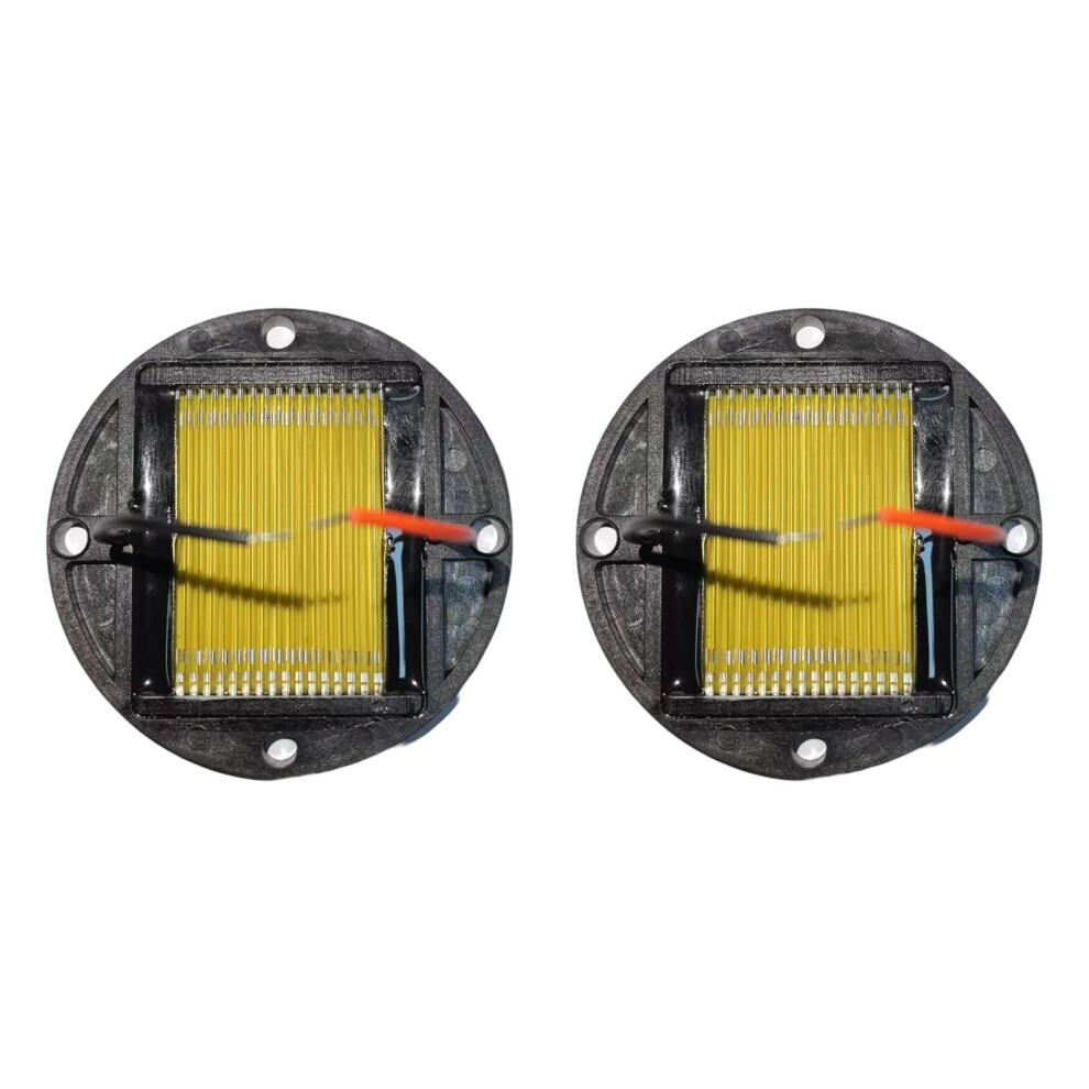 Air Motion Tweeter 4 Ohm Pair 65Mm Ribbon Diaphragm Frequency Clarity Stereo Speakers 9070919200380