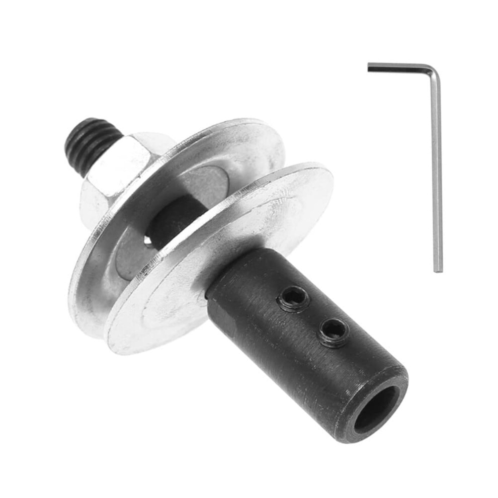 8X12x62mm Left Bench Grinder Spindle Adapter For Grinding Polishing Shaft Woodworking Tool 9053599550754