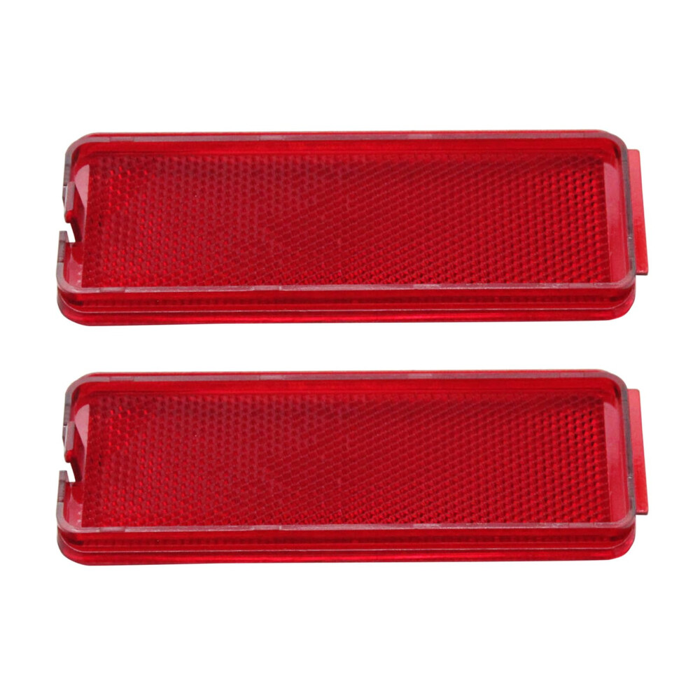 Door Reflector F81z2523820aa For Ford 19992007 Trucks, Enhanced Nighttime Visibility Lens 9053599550945