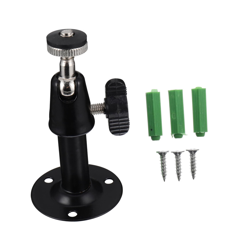 Security Camera Wall Mount Bracket Set, Rustproof Adjustable Angle Outdoor Iron Holder, 4Pcs 9113335151291
