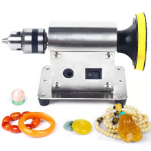 Jewelry Bench Grinder with Adjustable Speed, MultiFunction Polisher Lathe for Jewelry Making