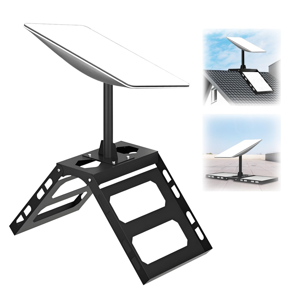 Roof Ridge Mount Nodrill Adjustable Rustproof Bracket For Starlink Gen 3 Flat Roof 030 9113335151420