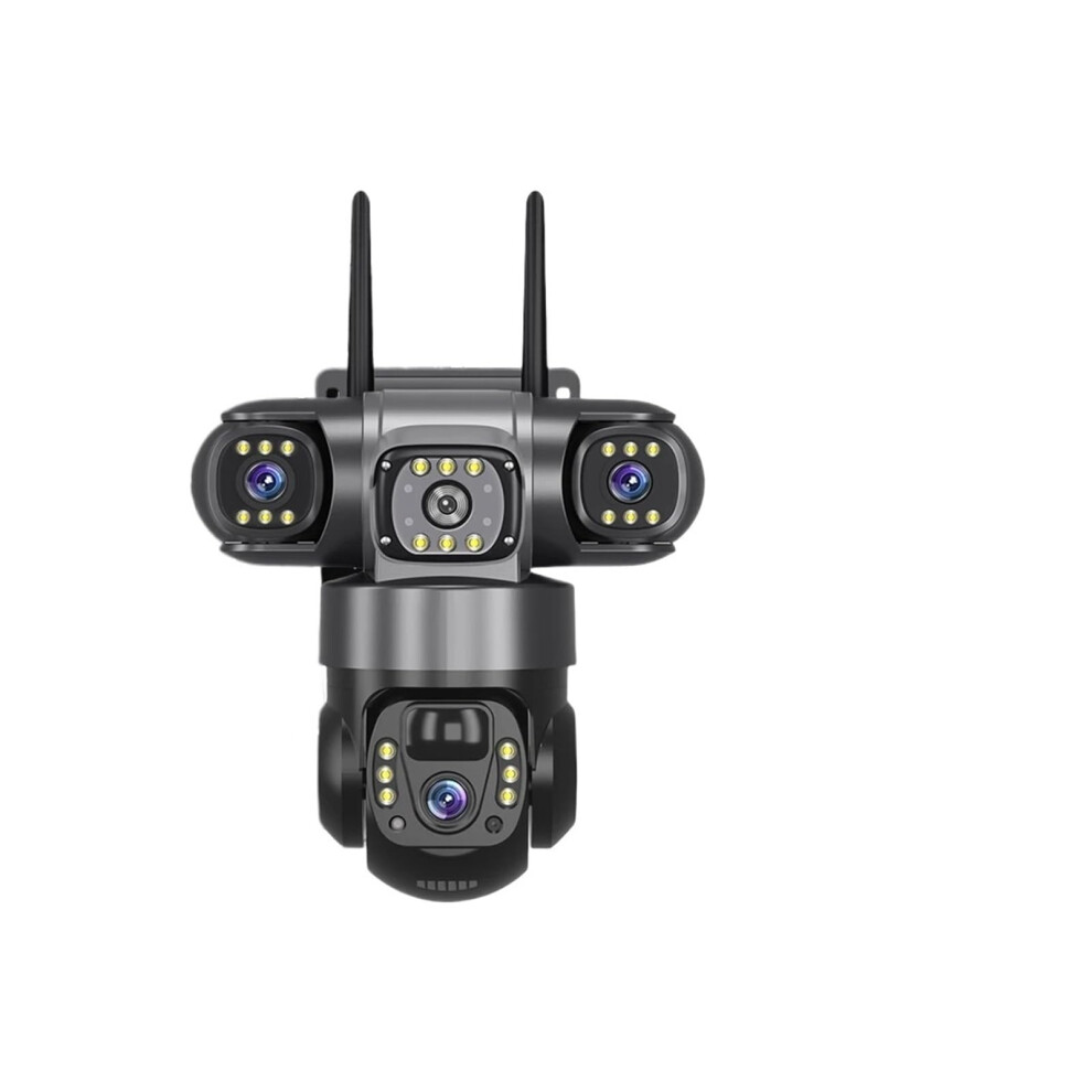 4G Solar Security Camera Outdoor Ptz 12Mp 6K Triple Lens 10X Zoom Night Vision Ai Detection Ip66 9113335151987