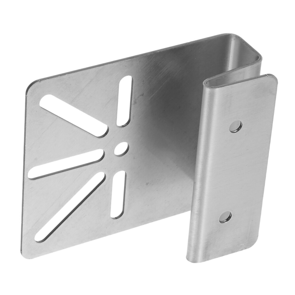 Stainless Steel Security Camera Mount, Weatherproof Adjustable Nodrill Outdoor Gutter Bracket 9070919200083