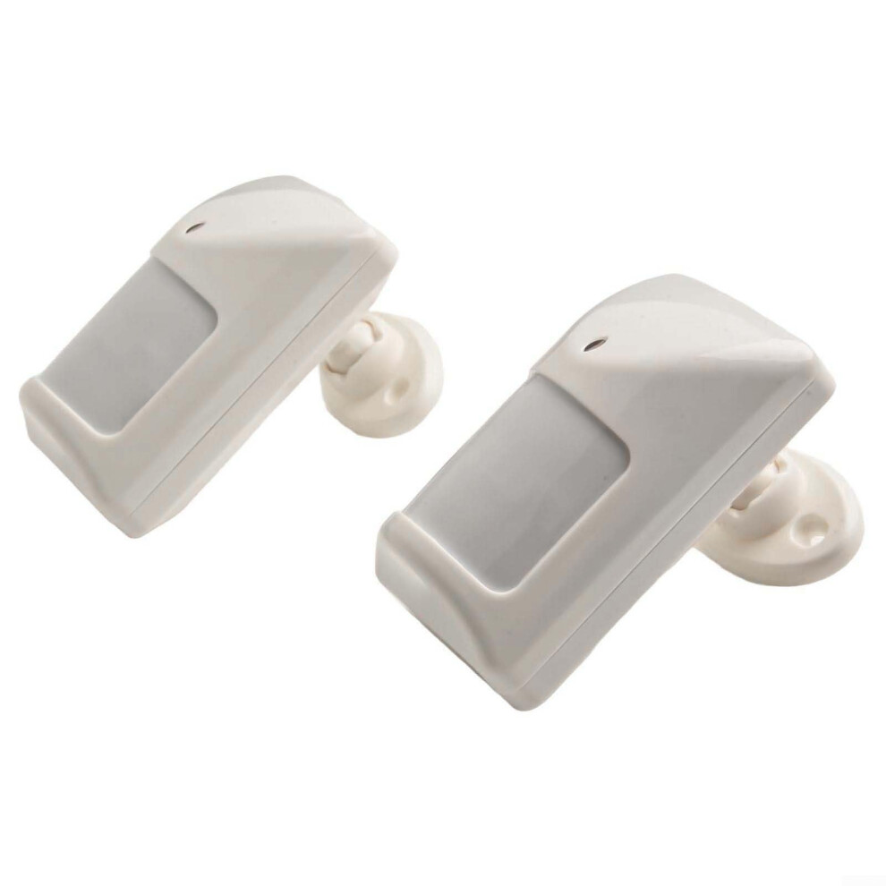 Pet Friendly Pir Motion Sensor With Adjustable Sensitivity And 110 Detection Angle For Home Security (2Pcs) 9113335152199