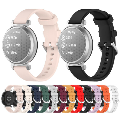 14mm Silicone Replacement Watch Band for Women, Quick Release Strap, Sweatproof and Comfortable 2