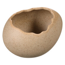 Ceramic Dessert Bowl Unique Broken Egg Design for Ice Cream, Easter and Birthday Party Serving