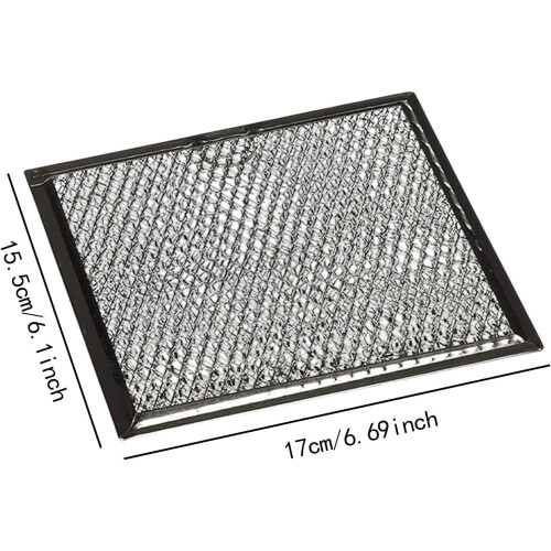 2Pcs Microwave Grease Filter Mesh Screen for Over the Range Oven Vent Hood Replacement 2