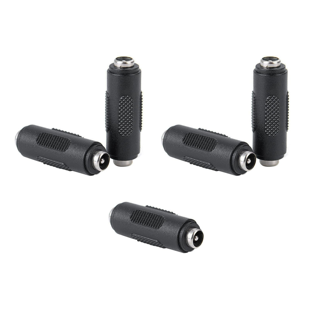 5Pcs 5.5X2.1mm Female To Female Dc Power Coupler Adapter For Led Strips And Cctv 9113335154087