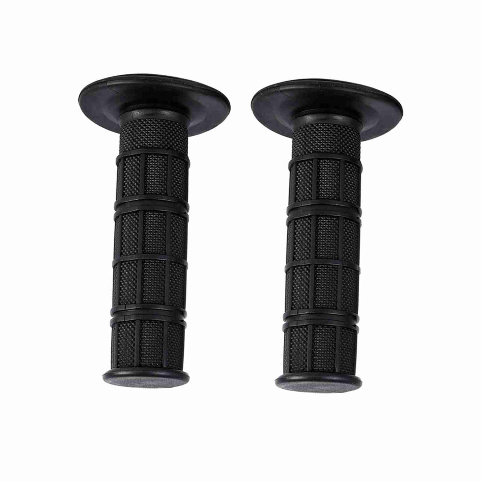 Silicone Handlebar Grips 22Mm For Dirt Bike Motorcycle 7/8 Inch Black 3631382839178