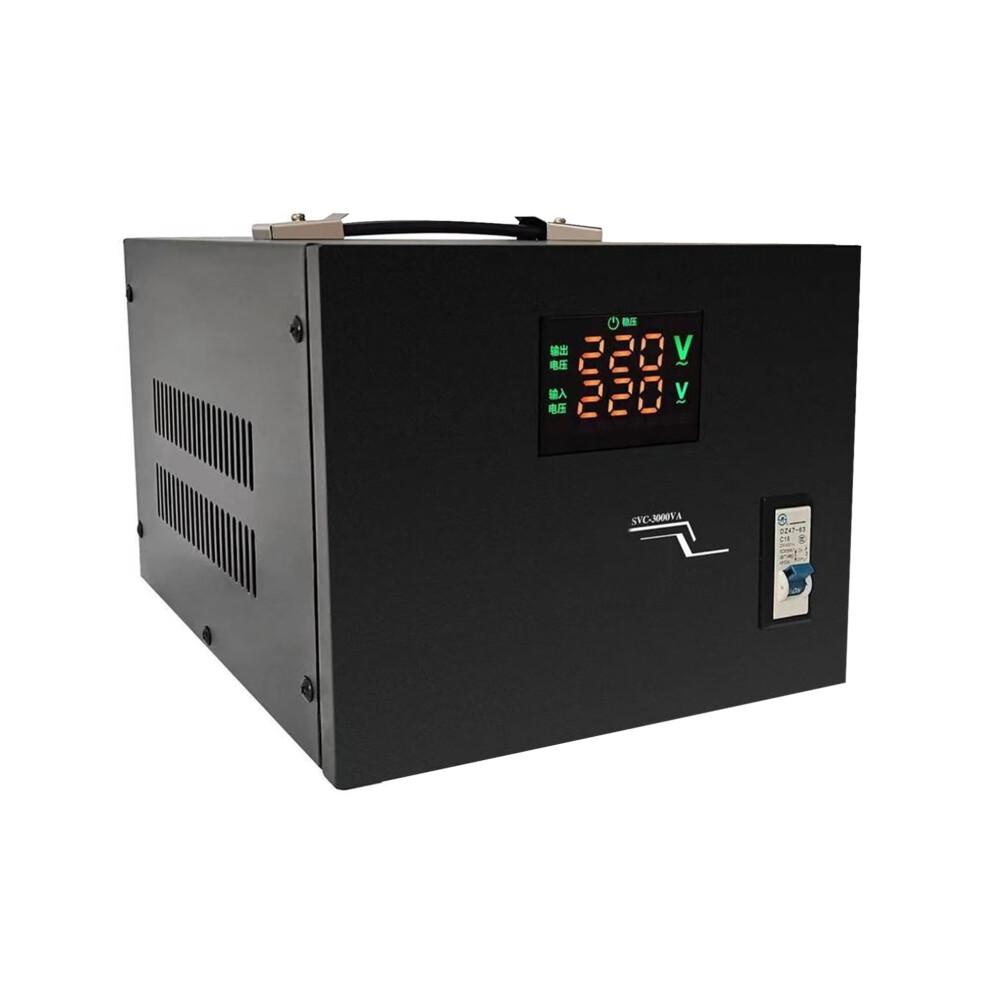Voltage Stabilizer 220V Single Phase 2000W Pure Copper Automatic Regulator With Dual Digital Display 9113335154254