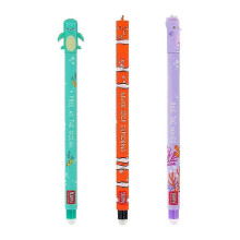 (As show, One size) Pack of 3 Erasable Gel Pens with 0.35mm Fine Tip Ideal for Students and Adults Quick Dry Gel Ink for Writing and Journaling