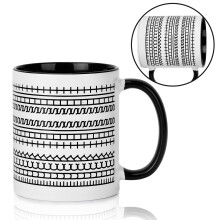 Funny Coffee Mug with Hidden Message Design, White Elephant Gift for Adults, 11oz Ceramic Cup