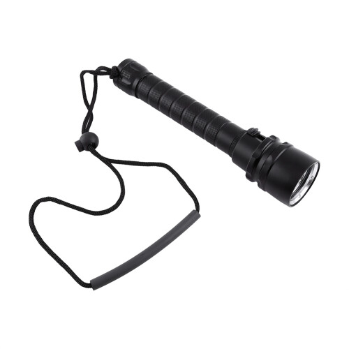 2000LM Underwater Diving Flashlight 100m Waterproof 20cm Aluminum Torch 1