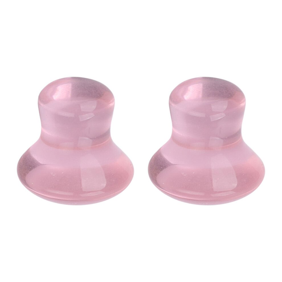 Gua Sha Facial Massage Tool Rose Quartz Crystal Stone Unique Mushroom Design For Skin Rejuvenation Fine Craftsmanship Portable Beauty Instrument