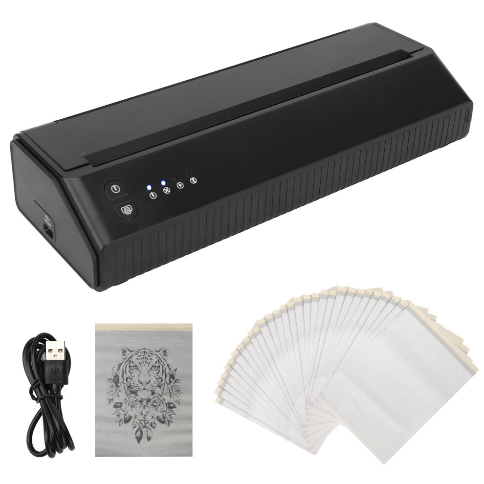 Tattoo Stencil Printer With Energy Efficient Technology And Wide Application In Studio Or On The Go, Simulate Skin Compatible Thermal Printer With