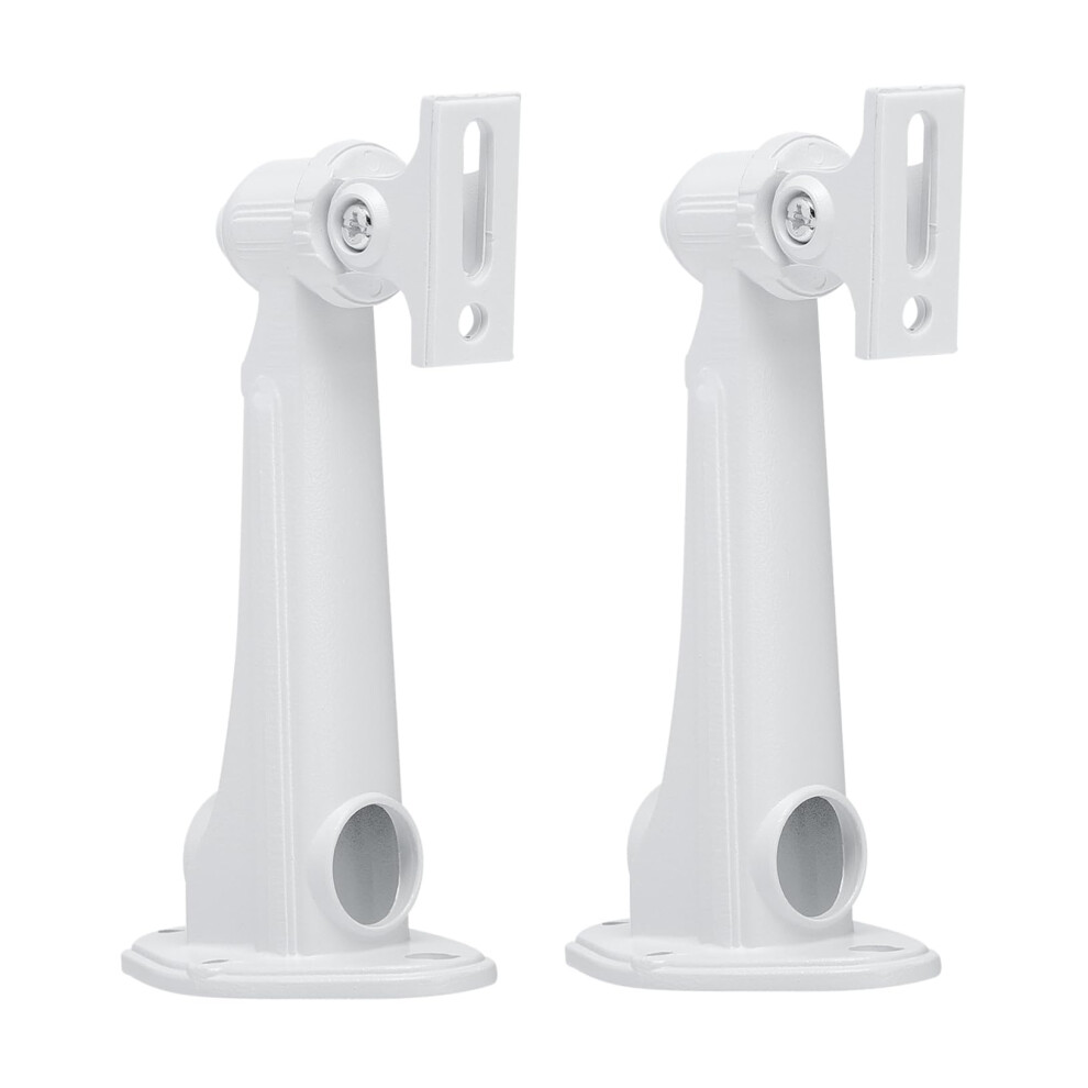 2Pcs Adjustable Cctv Wall Mount Bracket Aluminum Alloy Security Camera Holder Indoor Outdoor 9070919204142
