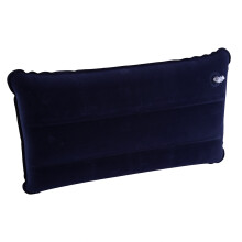 PVC-aufblasbares Kissen 44 x 27 cm, 95 g, dunkelblau