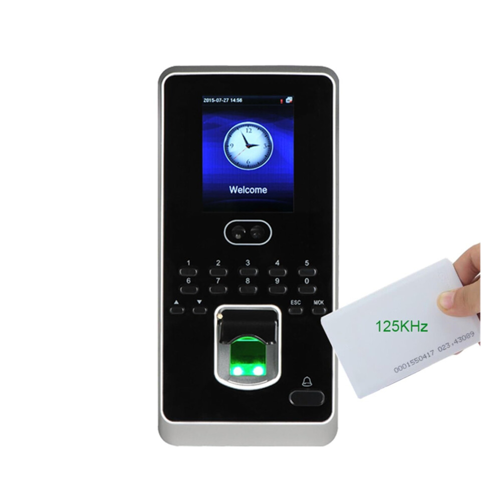 Face Recognition Time Attendance Machine With Fingerprint Scanner And Biometric Access Control System 9070919204555