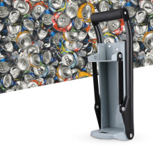 Can Crusher Wall Mounted Recycling Tools Large Beer Tin Bottle Opener-16oz/500ml