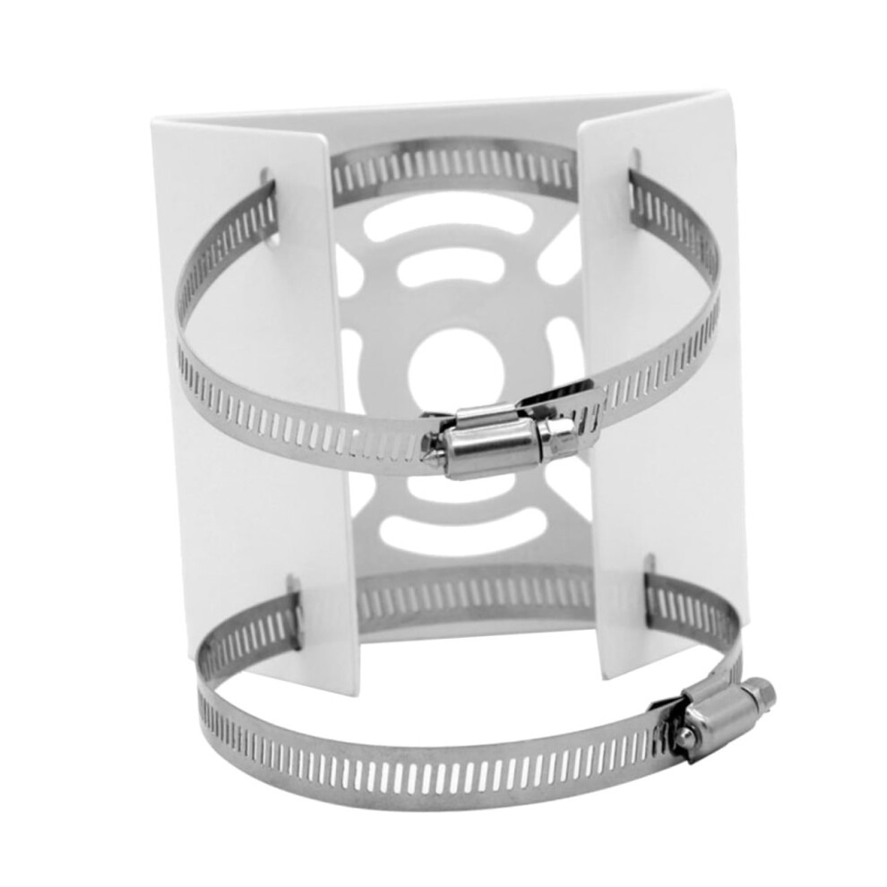 Metal Cctv Camera Mount Bracket With Pole Adapter, Adjustable Steel Security Camera Holder 9113335156180