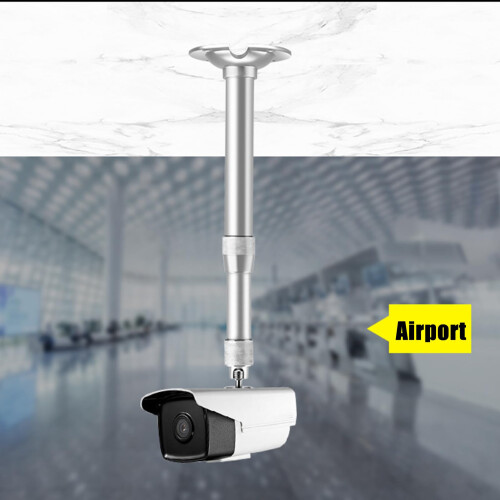 Security Camera Mount Adjustable Aluminum Alloy Outdoor Bracket Flexible Viewing Angle for Home 2