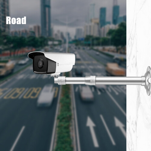 Security Camera Mount Adjustable Aluminum Alloy Outdoor Bracket Flexible Viewing Angle for Home 1