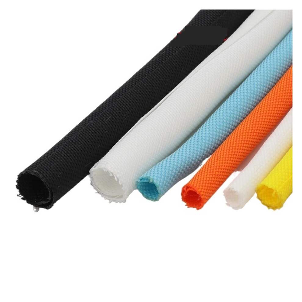 Cable Management Sleeve Pet Spiral Wrap 30Mm Orange Selfclosing Braided Wire Protector 9113335156722
