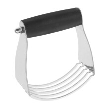 Stainless Steel Pastry Blender and Dough Mixer with Scraper for Baking Cookies and Scones