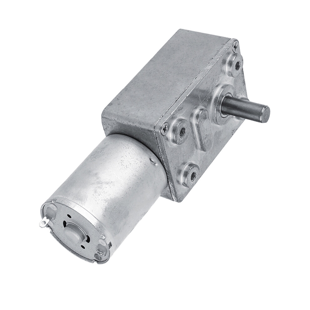 High Torque 12V Reversible Worm Gear Motor 6Rpm Dc Electric For Automation Use 8401382842417