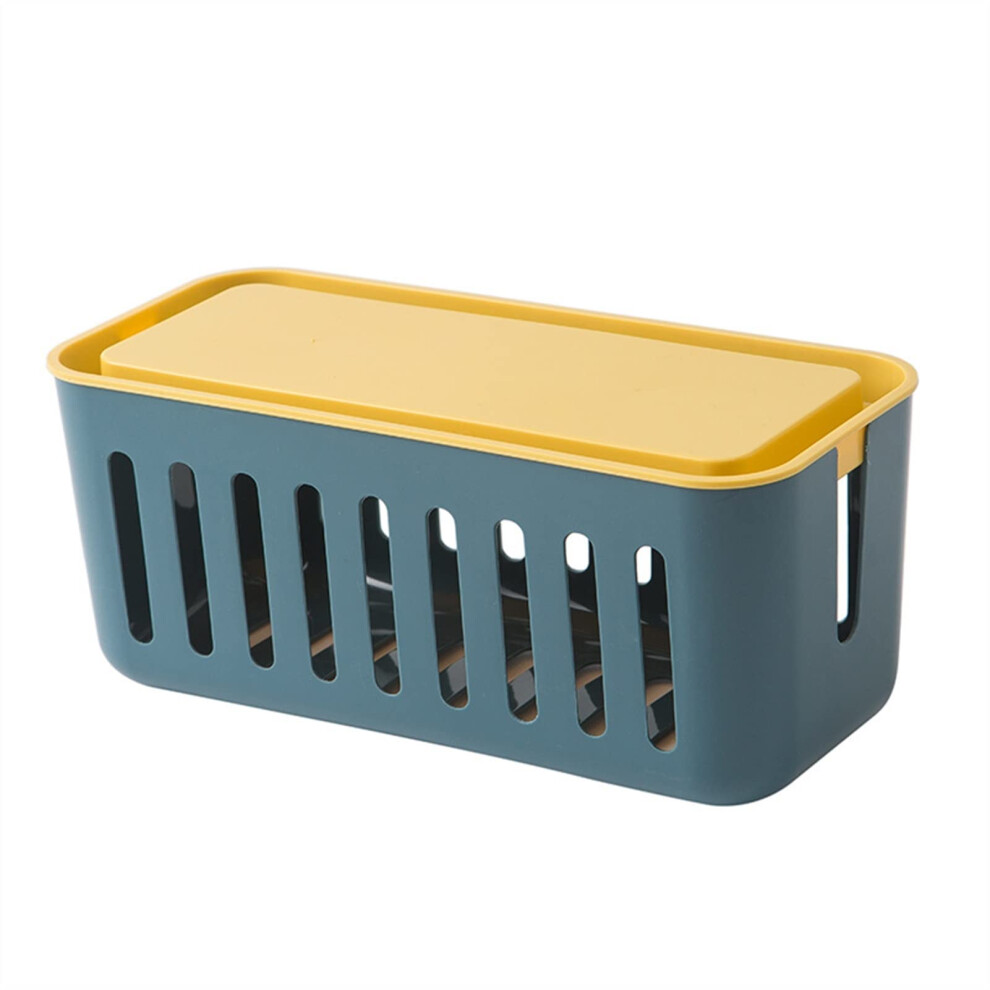Cable Management Box For Power Strips And Cords With Ventilation, Child Safety, Space Saving Design 9113335157071