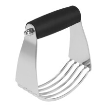 Stainless Steel Dough Cutter with Ergonomic Grip Handle and Pastry Blender for Baking Ref: 5325