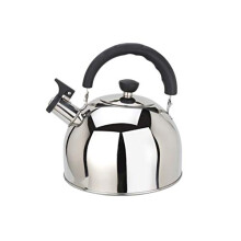 Stainless Steel Whistling Tea Kettle for Gas and Induction Stove, Large Capacity, HeatResistant Handle