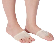 Dance Foot Pads Half Sole Shoes Belly Dance Thongs for Fitness Skin Colour/M